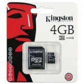 Cartão De Memória Micro Sd 4gb Kingston Lacrado
